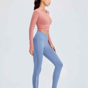 pantalon de yoga rose vif RUXI