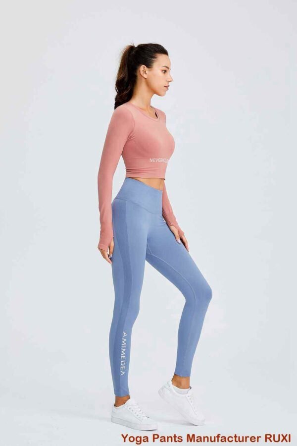 pantalon de yoga rose vif RUXI