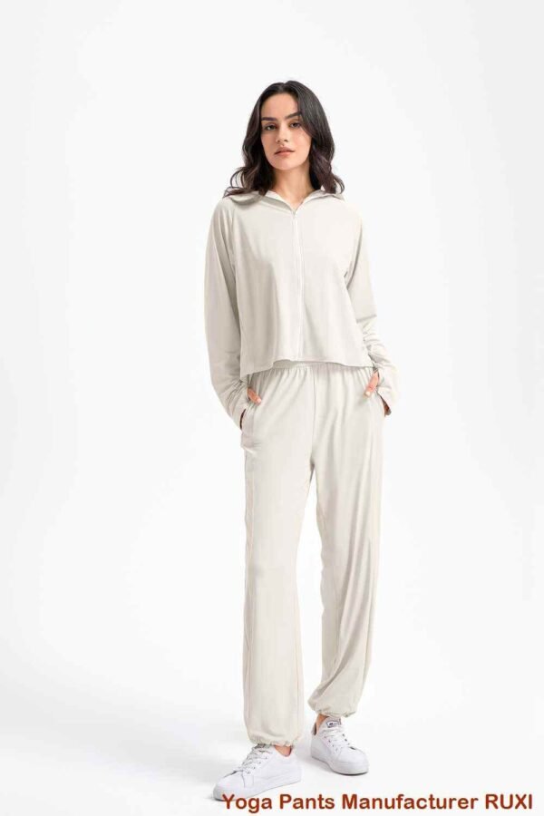 pantalon de yoga turquoise RUXI