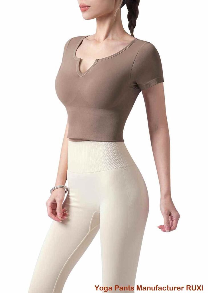 leggings évasés taille haute RUXI