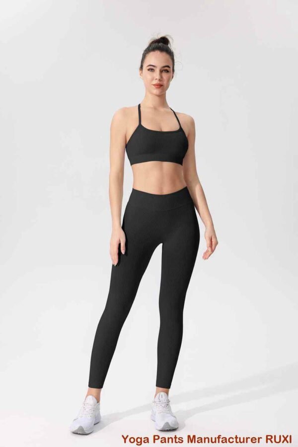 legging bootcut noir RUXI mj340