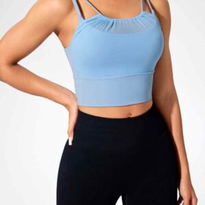 soutien-gorge de sport bleu marine