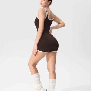 short de course orange RUXI