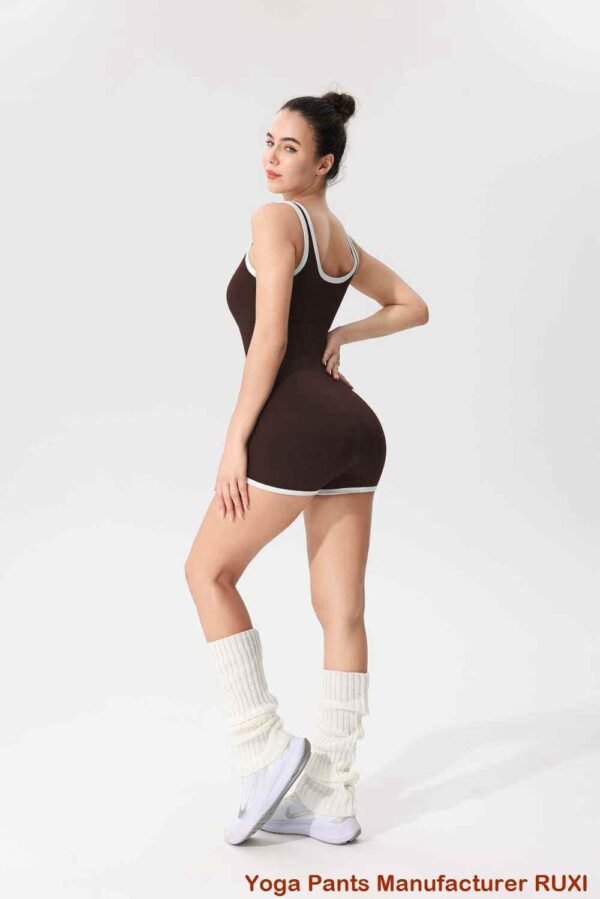 short de course orange RUXI