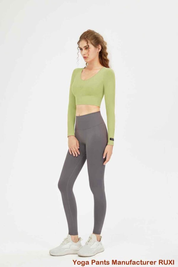 soutien-gorge de sport froncé
