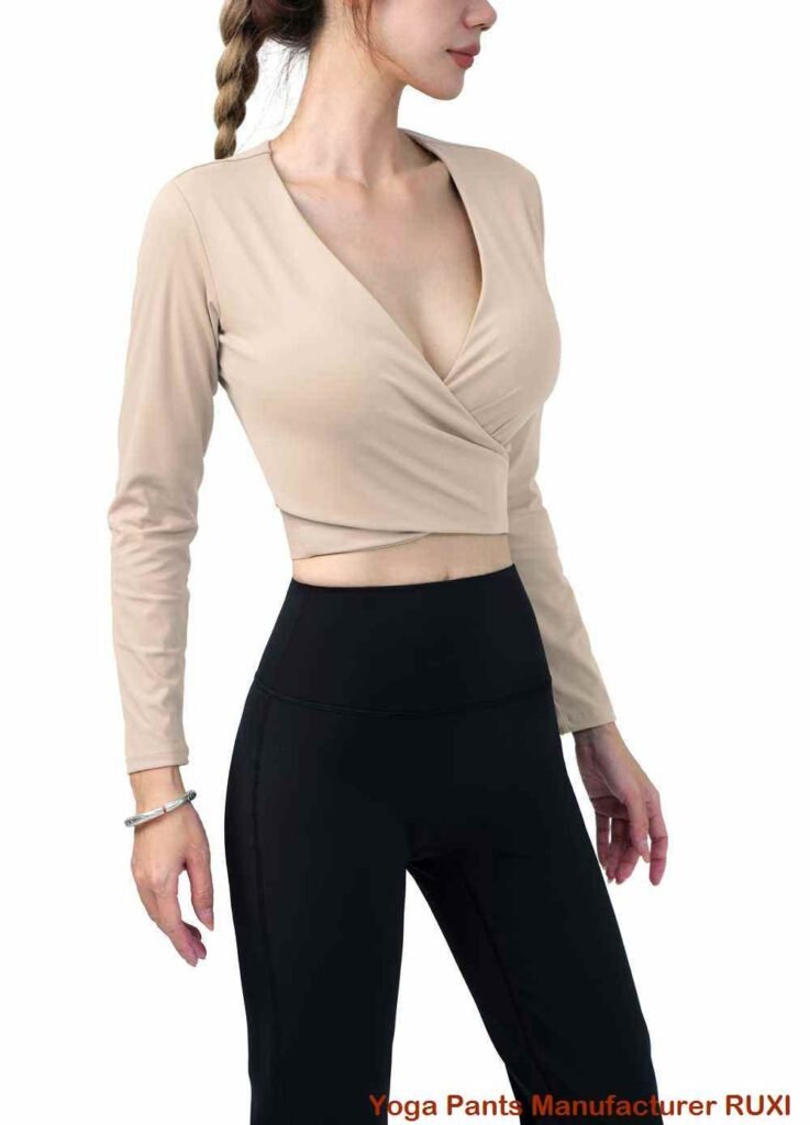 ensemble de yoga blanc RUXI mj581
