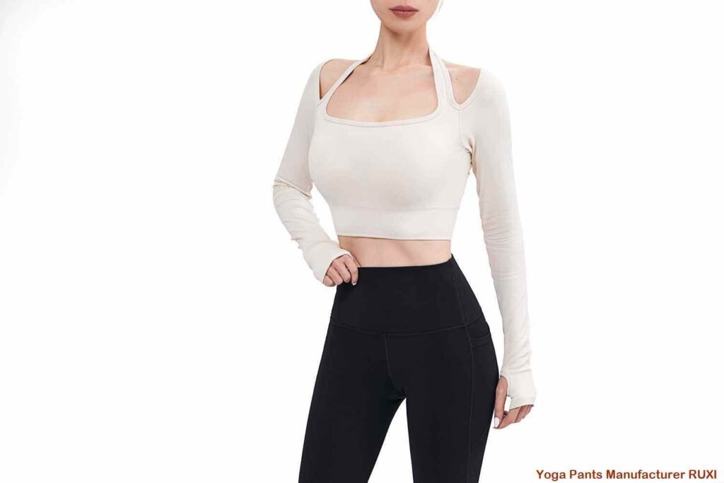 pantalon de yoga pour femme avec poches