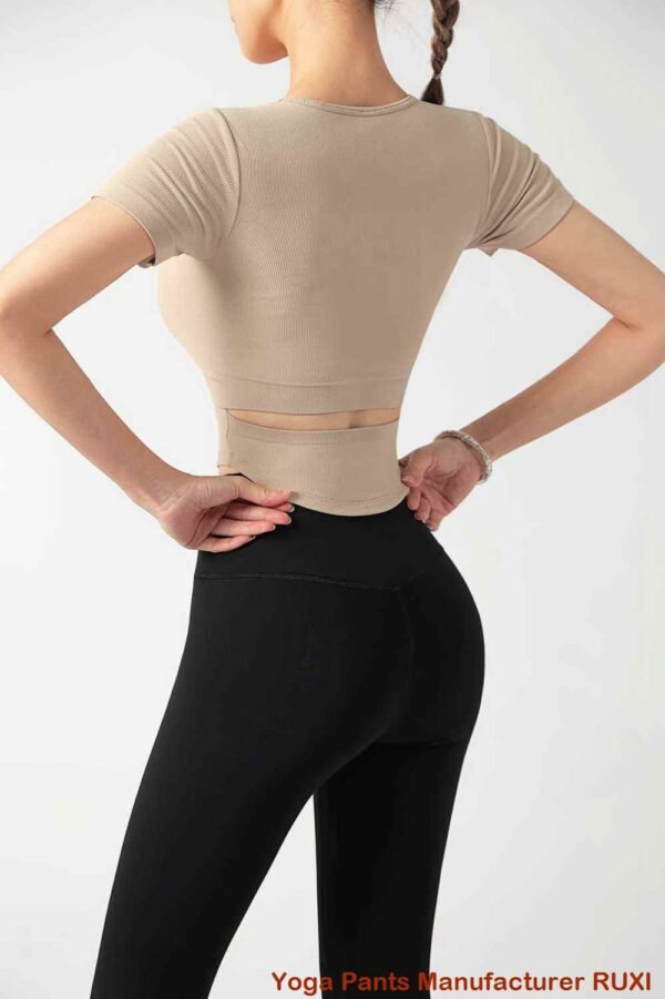 pantalon de yoga noir pour femme