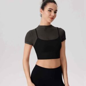 short de course noir RUXI mj1662
