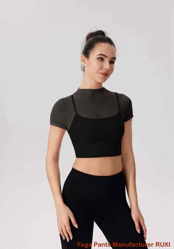 short de course noir RUXI mj1662