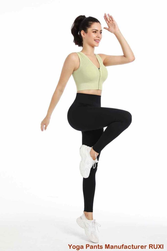 leggings côtelés évasés RUXI mj48