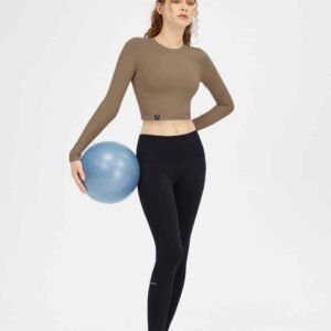pantalon de yoga noir avec poches
